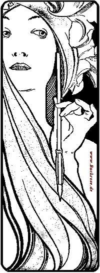 GlasFederfrau Buchrose