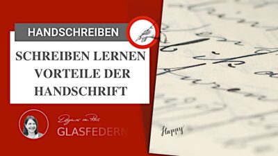 mit Buchrose Handschrift lernen und schreiben