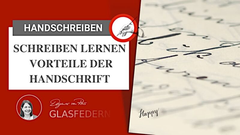 mit Buchrose Handschrift lernen und schreiben